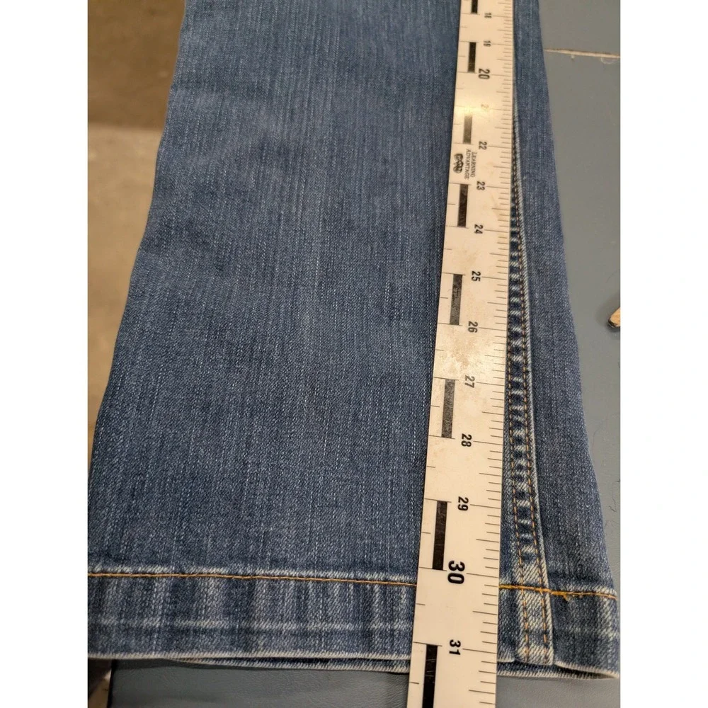 Carhartt Rugged Flex Jeans Mens 33x32 Blue Relaxed Fit Straight 102808-498‎